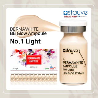 STAYVE BB Glow Dermawhite Ampoule No.1 Light เบอร์ 1 (8ml) **พร้อมส่งทันที!! ของแท้💯% นำเข้าจากเกาหลี* แบ่งขาย 1 ขวด 8ml