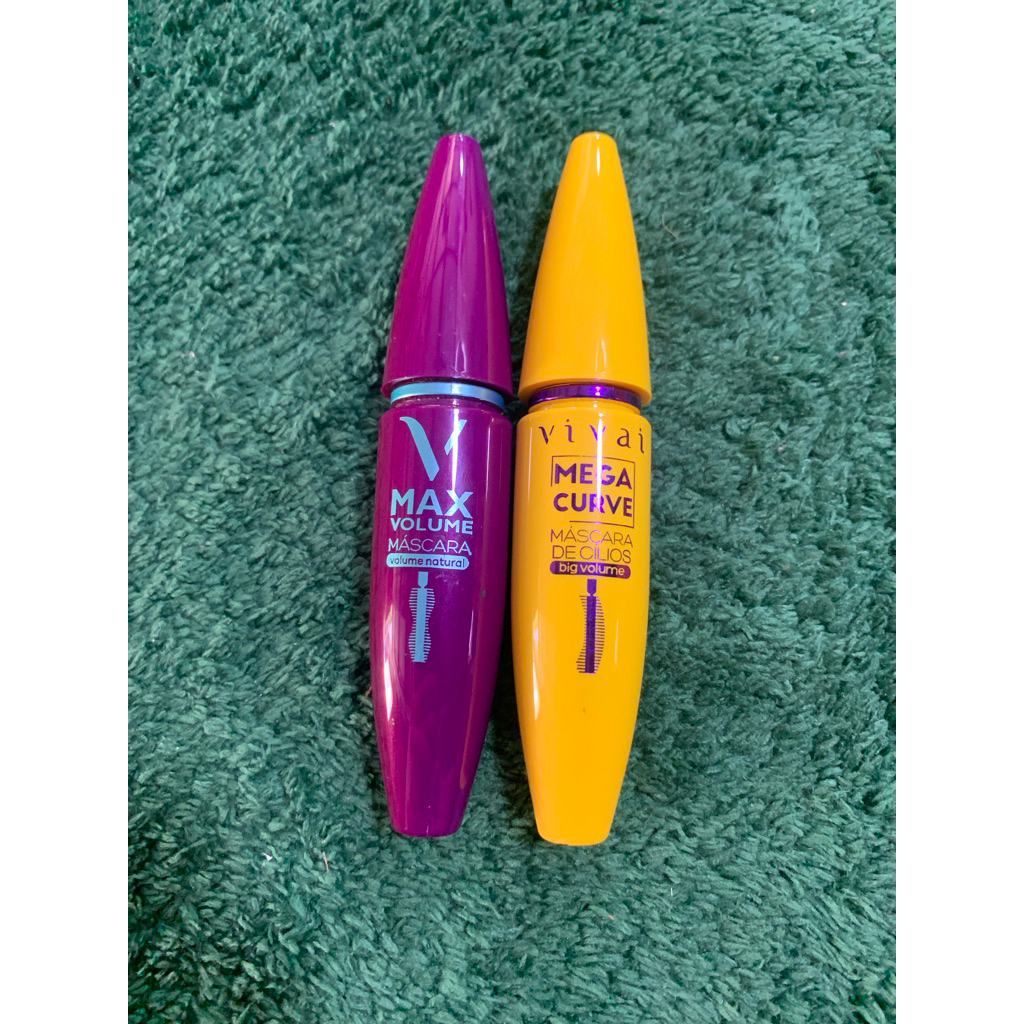 MASCARA วิไว  เมกะ  เส้นโค้ง  มาสคาร่าเดอ CÍLIOS  ปริมาณมาก มี2สีให้เลือกค่ะ