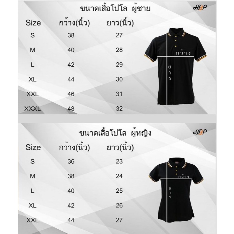 เสื้อโปโลสีกรมขลิบฟ้า เหลือง แขนจั้ม เนื้อผ้า TK ราคา ถูกที่สุด ดีลบีเคเค แกลเลอรีภาพที่ 5