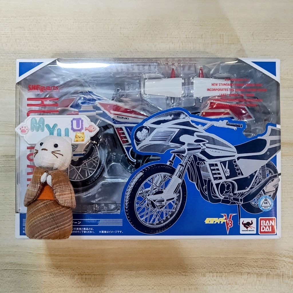 🙀 NEW Hurricane Motorcycle of Kamen Masked Rider V3 SHF S.H.F S.H.FIGUARTS Figuarts Bandai มดแดง มดเ