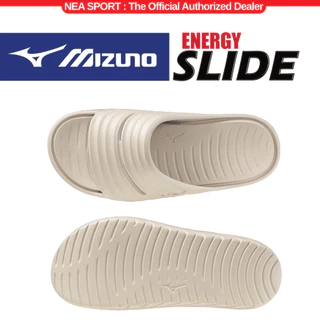 [ออกแบบพิเศษสำหรับหน้าเท้ากว้างเท่านั้น] MIZUNO ENERGY SLIDE รองเท้าแตะทรงสวม นิ่ม สบาย มิซูโน่ แท้