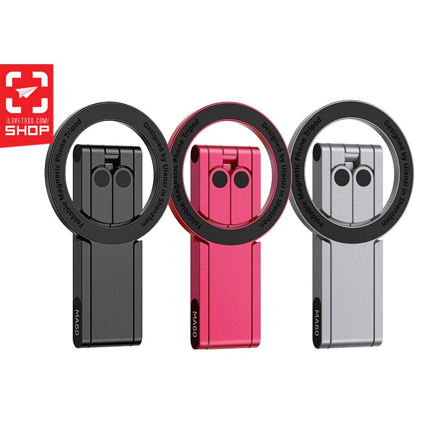 ขาตั้งมือถือแบบแม่เหล็ก Ulanzi - MA60 Foldable Magnetic Phone Tripod
