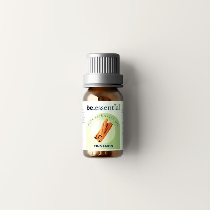 Be.Essential - Cinnamon (Cinnamomum Cassia) 100% Essential Oil