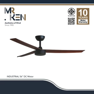 พัดลมเพดาน MR KEN รุ่น INDUSTRIAL DR DC Motor ขนาด 56" พร้อมรีโมทคอนโทรล