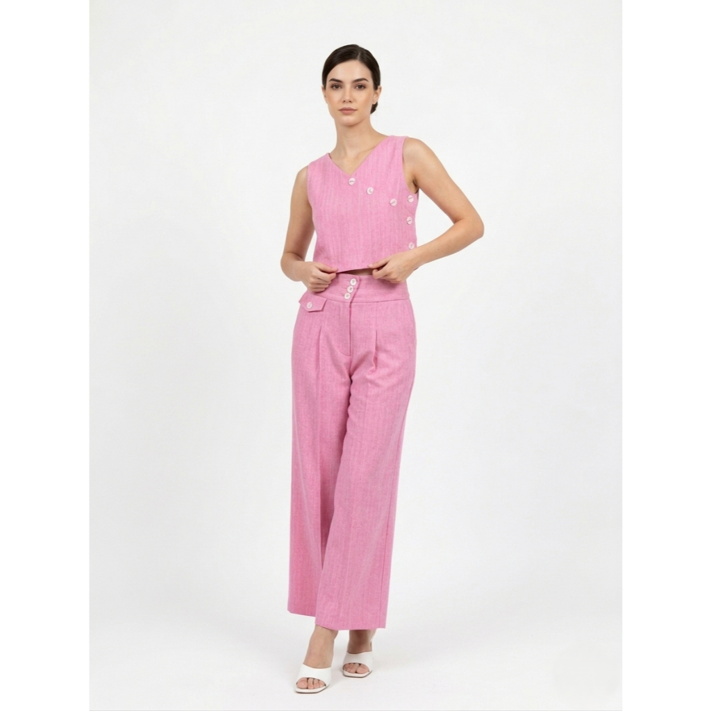TANGO TANGERINE - PUNPUN PANTS  กางเกงทรงขาบาน