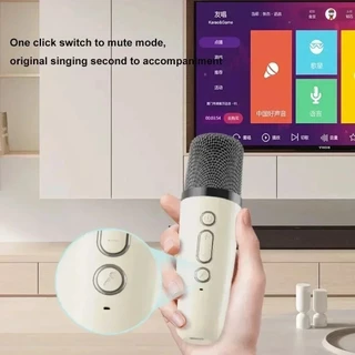 แบบพกพา Mini K12 ลำโพงบลูทูธไมโครโฟนคู่รองรับ USB/TF/AUX ลำโพงบลูทูธแบบพกพา ขนาดพอดี แสงไฟสวยงาม