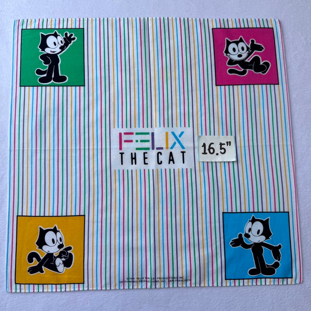 Felix the cat ผ้าเช็ดหน้า ฟิลิกส์