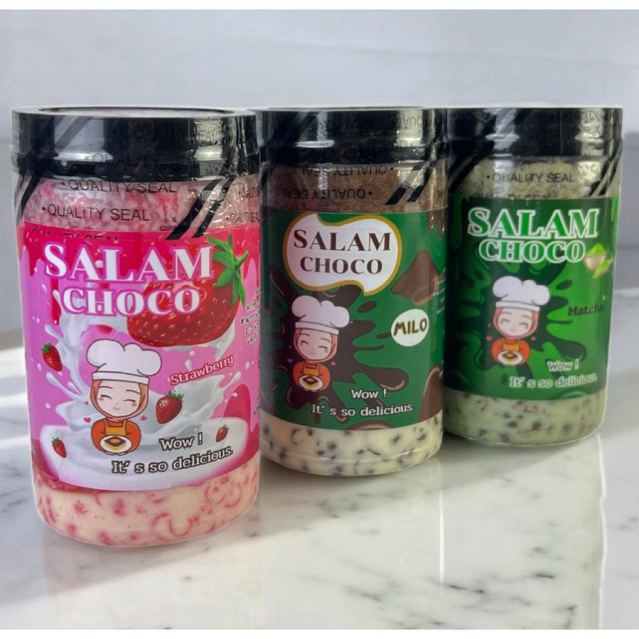 โกโก้ครั้นช์โฮเมด รสสตรอเบอร์รี่+ไมโลไวท์+ชาเขียวมัทฉะ +/-270กรัม แพค 3 กระปุก แถมช้อนฟรี พร้อมส่ง!!!