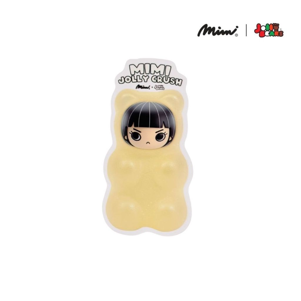 Mimi Sticker Jolly Mimi ( MIMI x Jolly Bears ) สติกเกอร์ไดคัท ขาว A9QTCR