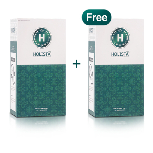 แท้100% 1แถม1 (14 ซอง) Holista Plus จุลินทรีย์จาก USA (13-1-15859-5-0510) โฮลิสต้า พลัส ผลิตภัณฑ์เสริมอาหาร ฆอ. 201/2567