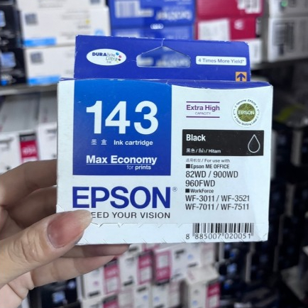 หมึก Epson 143 Bk C M Y ของแท้ 💯%