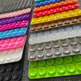 3PCS-24 /40ถ้วยดูดซิลิโคน ที่วางโทรศัพท์ถ้วยดูดซิลิโคนสองด้า…