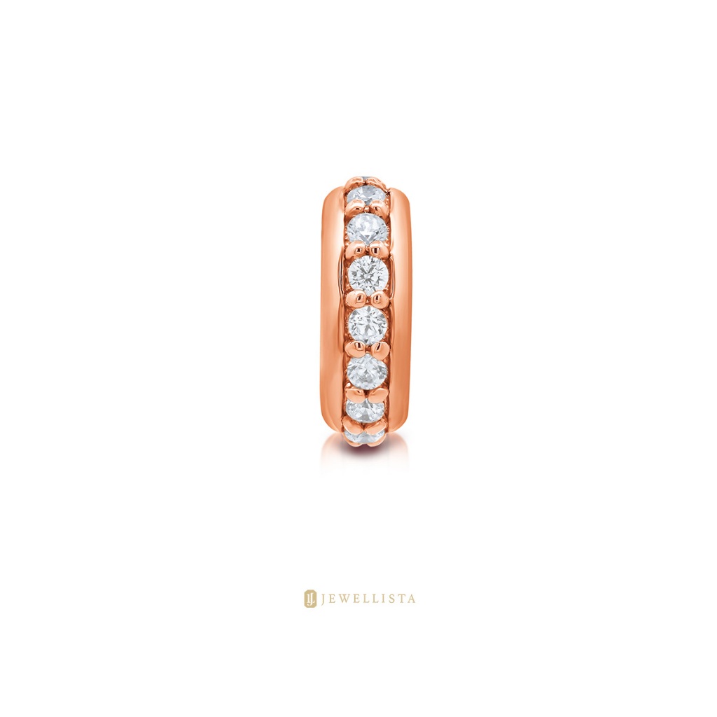 Jewellista تعليقة Nero فضة 925 بالزركون (بدون سلسلة) — صورة 6