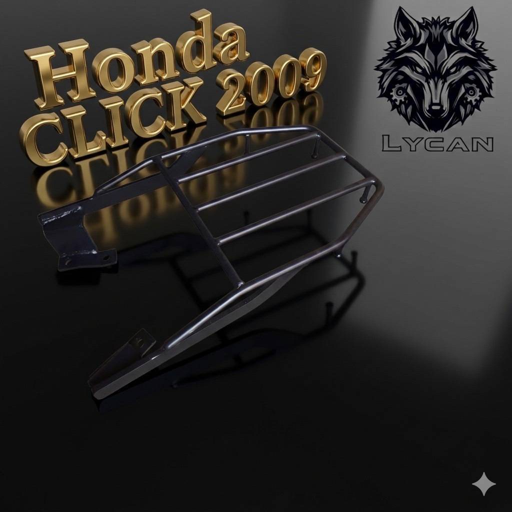 ตะเเกรงท้าย ตะแกรงเหล็กท้าย Honda Click คาร์บู , click 110 เก่า คาร์บู ,rack บรรทุก click 110 เก่า