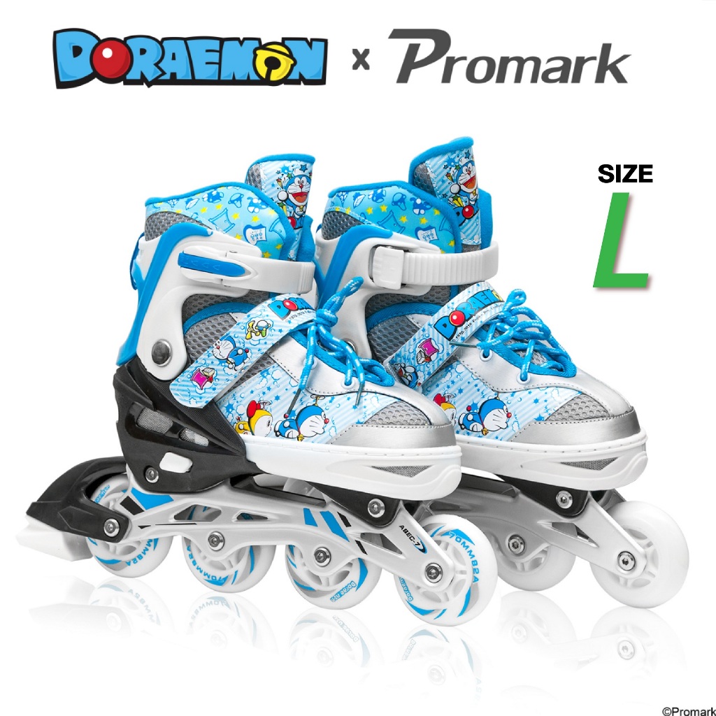 Promark Sports ลิขสิทธิ์แท้ รองเท้าRoller Skates โดราเอมอน Inline Skate Doraemon 4242J