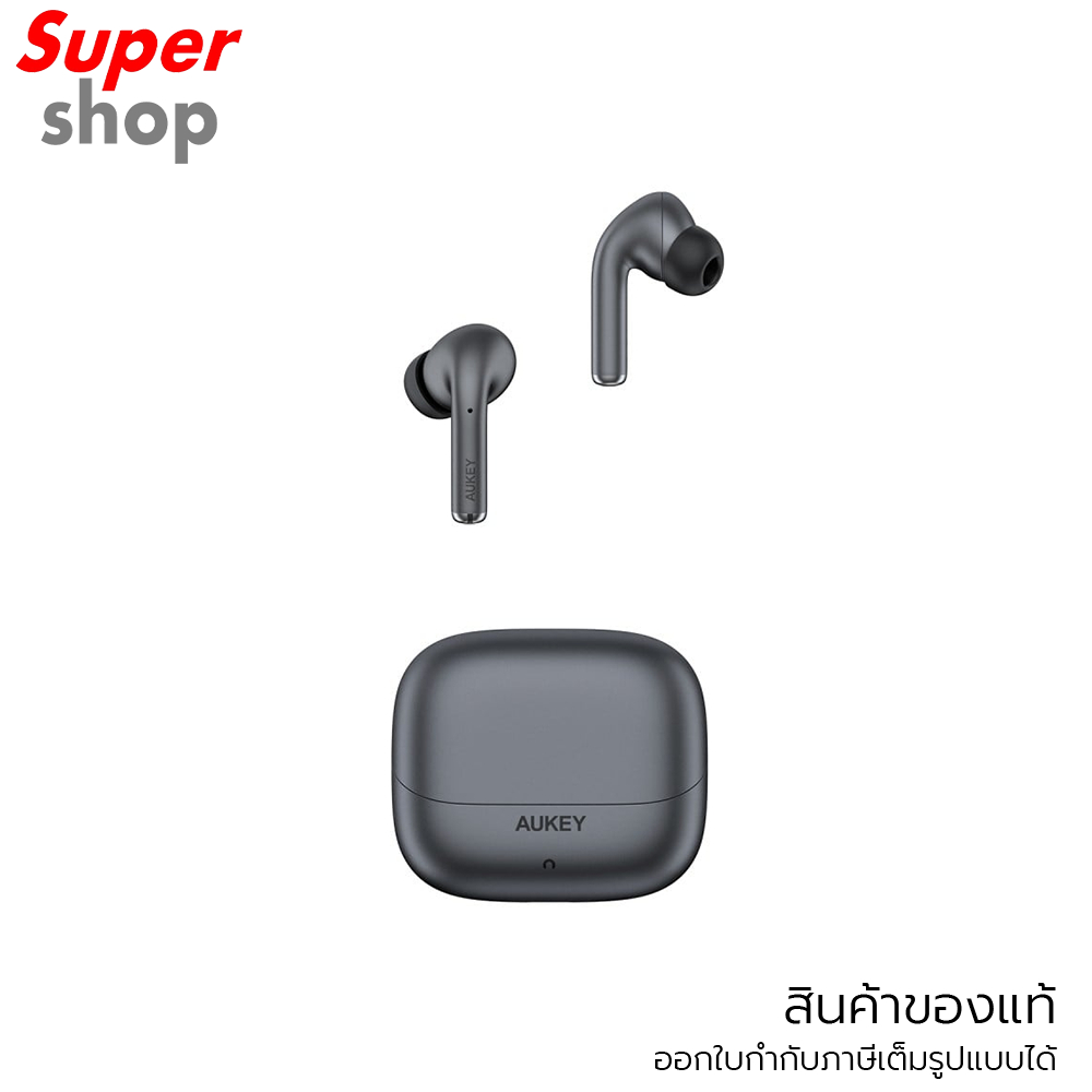 AUKEY หูฟังไร้สาย ตัดเสียงรบกวน รุ่น EP-B1 สี Gray