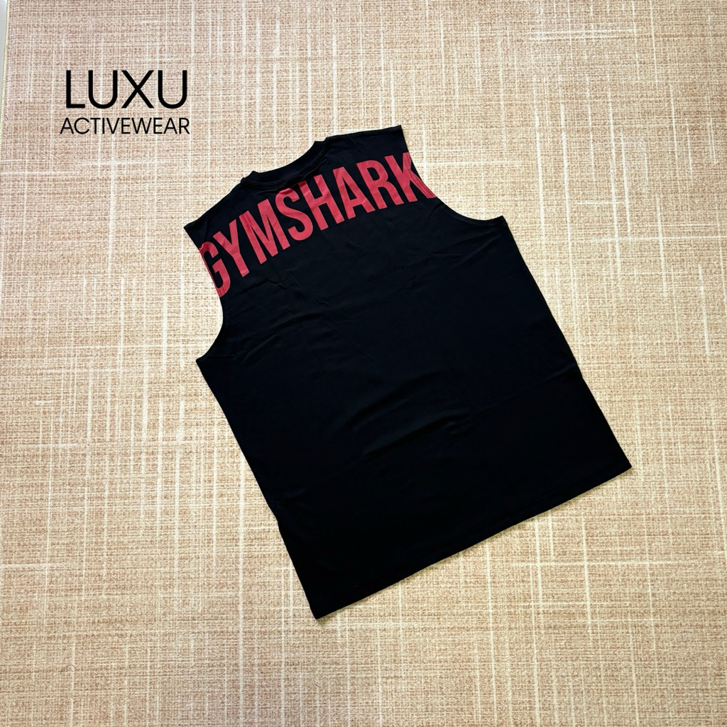 (พร้อมส่ง) GYMSHARK เสื้อกล้าม Oversized Fit รุ่น Power Cut Off Tank ของแท้ 100%🇺🇸