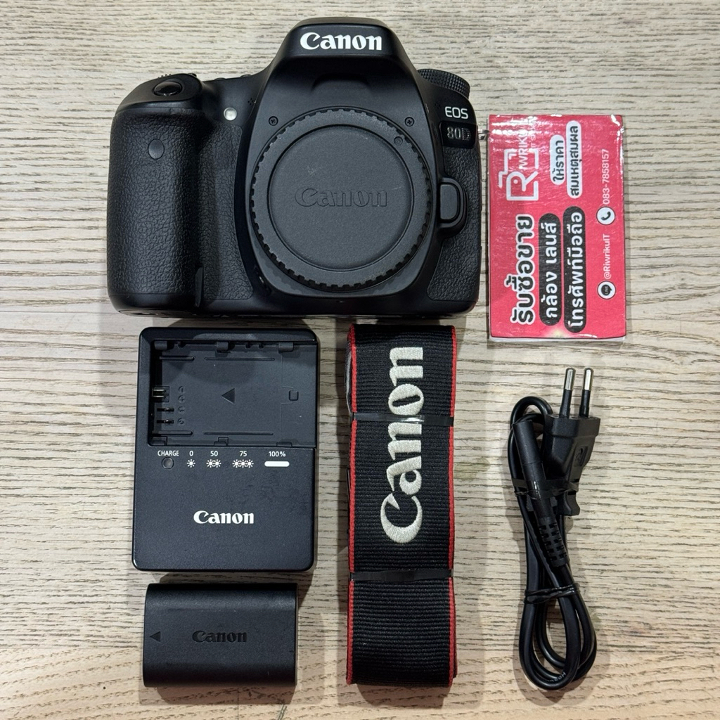 Canon EOS 80D (บอดี้) (Secondhand) สภาพโอเคร