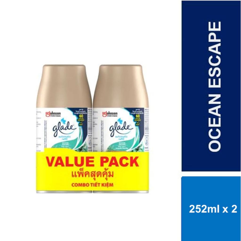 เติมเงิน Glade Autospray Refill (252ml) x2 กระป๋อง Twinpack