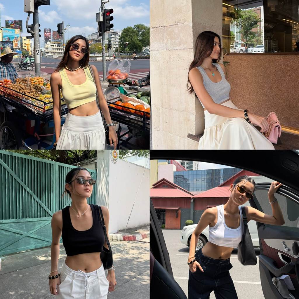 NAPATVOGUE - BOLD VEST CROP