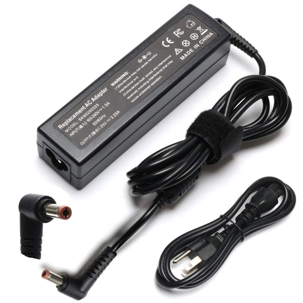 For Lenovo อะแดปเตอร์ โน๊ตบุ๊ค 20V3.25A 5.5x2.5mm 65W Laptop Adapter สายชาร์จไฟเอซุส Notebook Adapter Charger G570 B570