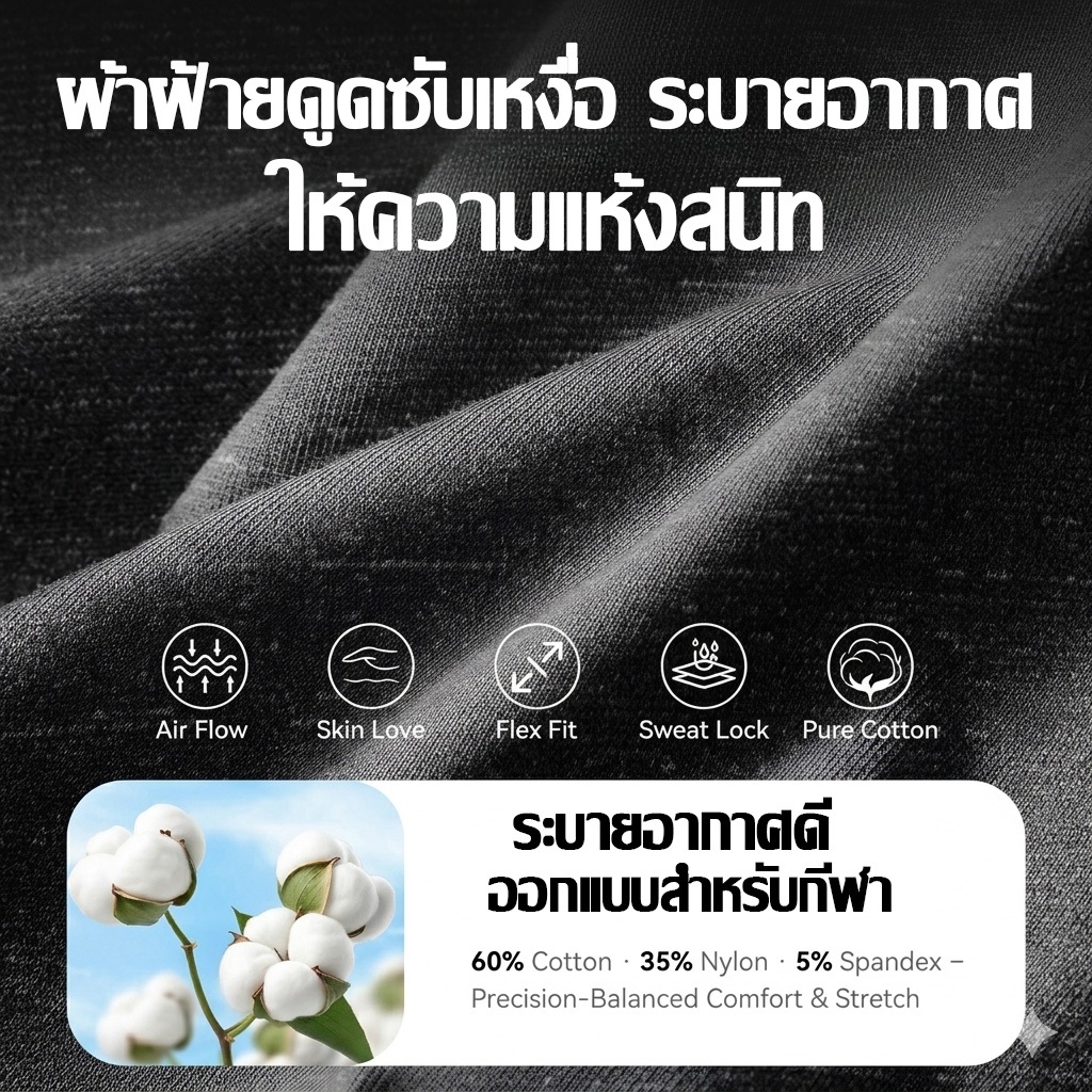 หูฟังนอนหลับ Bluetooth 5.4 แบบผ้าคาดศีรษะ หูฟังไร้สายใส่ออกกำลังกาย กันเหงื่อ Ultra-Thin HD ไม่เจ็บหูขณะนอนตะแคง รูปที่ 2