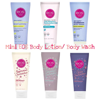 🐤EOS บอดี้โลชั่น/เจลอาบน้ำ เนื้อซึมเร็วแสนหอม Shea Better™ 24H Moisture Body Lotion/Body Wash-VanillaCashmere,Fresh&Cozy