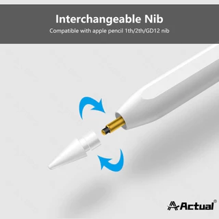 Savvur แท็บเล็ต ใช้งานร่วมกับ Apple iPad Pencil 1/2 หัวปากกาไอแพด สไตลัส ไส้ปากกาสำหรับเปลี่ยน คุณภาพดี ราคาประหยัด