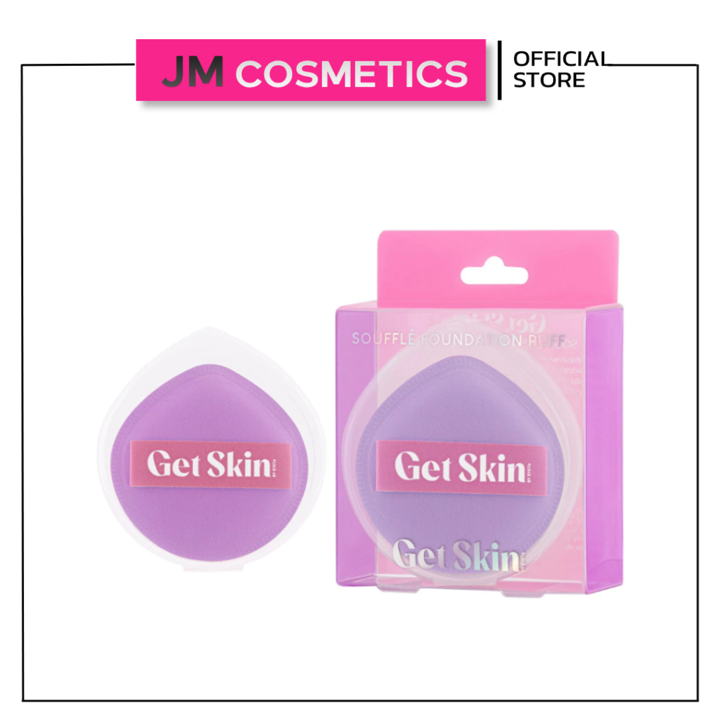 Get Skin ซูเฟล่ พัฟ เก็ทสกิน by อายตา พัฟเกลี่ยรองพื้น ผิวเนียน กริบ พัฟไม่กินรองพื้น