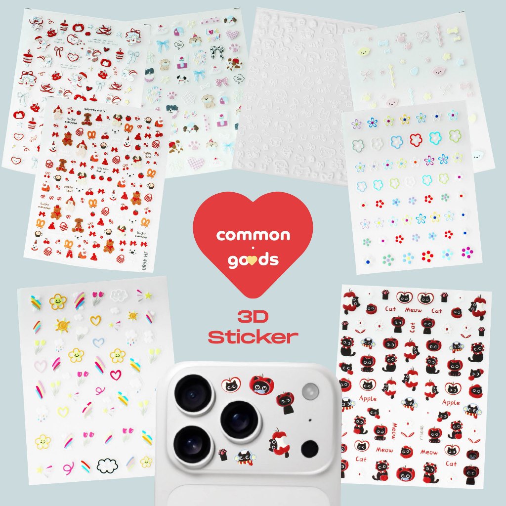 3D Sticker │ สติกเกอร์ติดโทรศัพท์