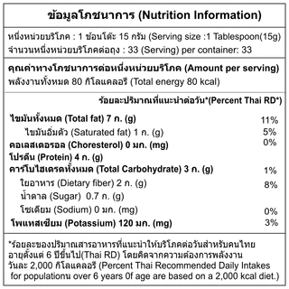 เนยถั่วคลีนรสชอกโกแลต Chocolate Butter Smooth ไม่ใส่น้ำตาล น้ำมัน เกลือ