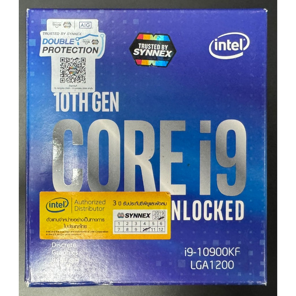 INTEL CORE I9-10900KF [มือสอง]