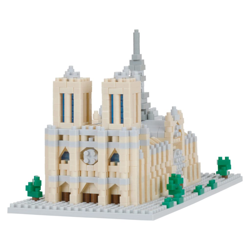 nanoblock NBH_205 NOTRE DAME CATHEDRAL