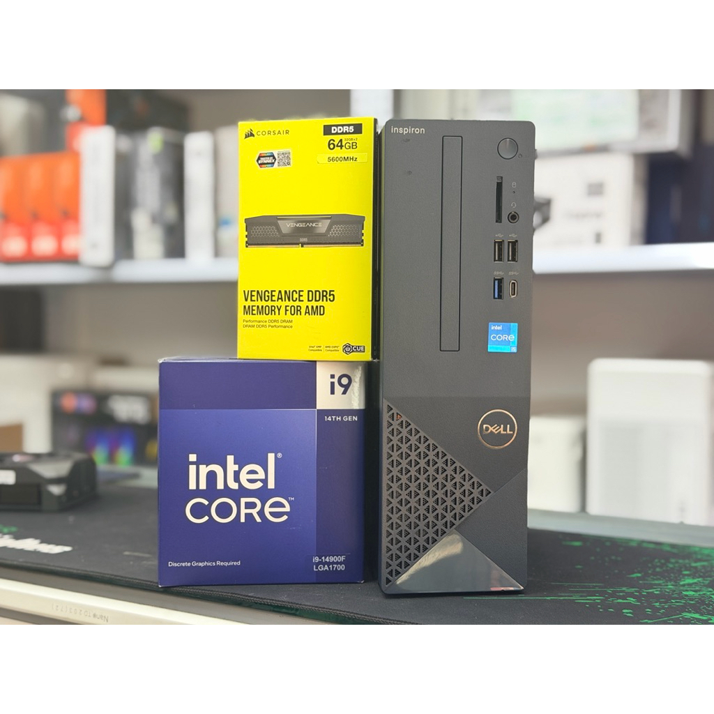 dell pc i9 14900F ram ddr5 64gb m.2 512gb  vga 2gb