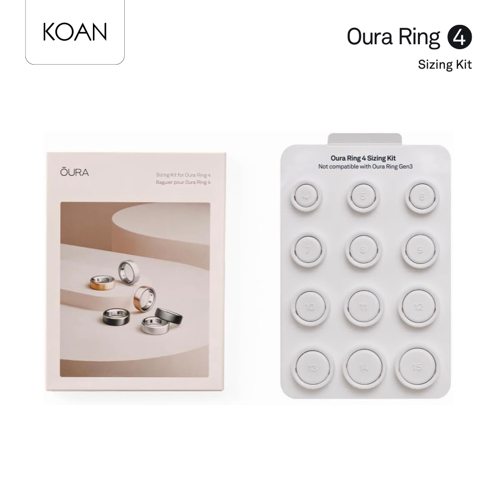 Oura Ring 4 Sizing Kit ชุดลองไซส์แหวน สำหรับ แหวน Oura รุ่น 4 - อุปกรณ์วัดขนาดแหวน