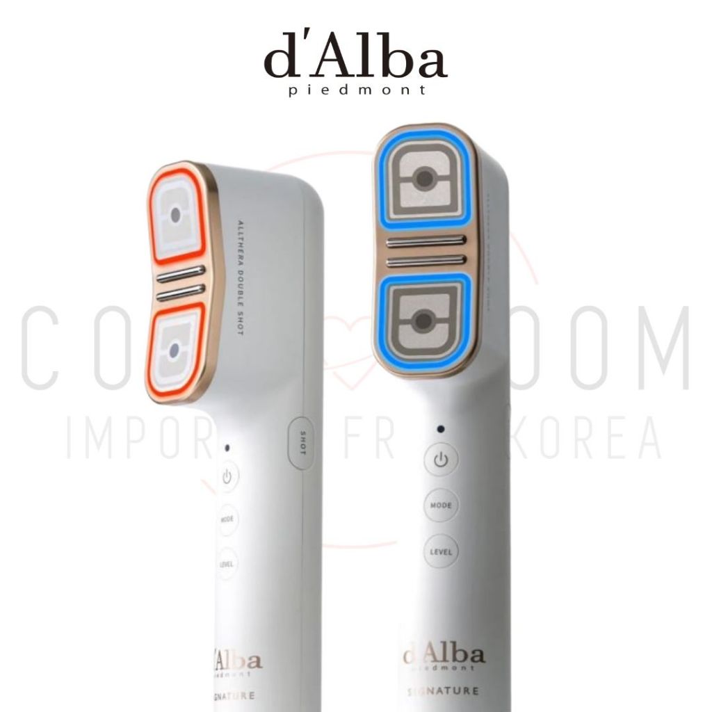 (แท้/พร้อมส่ง) d'Alba Allthera Double Shot เครื่องยกกระชับ RF อัลตราซาวด์ หน้าเรียว ลดริ้วรอย