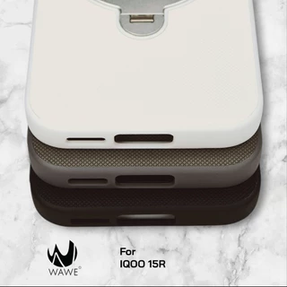 [ส่งจากกทม.] เคส IQOO 15R วัสดุกันลื่นขอบ TPU+ หลัง PC สุดพรีเมี่ยม พร้อมรองรับแม่เหล็ก กางตั้งได้