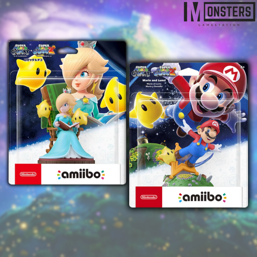 Amiibo™ - Mario and Luma - Rosalina & Lumas [Super Mario Galaxy™ + Super Mario Galaxy™ 2 Series] (พร้อมส่ง)