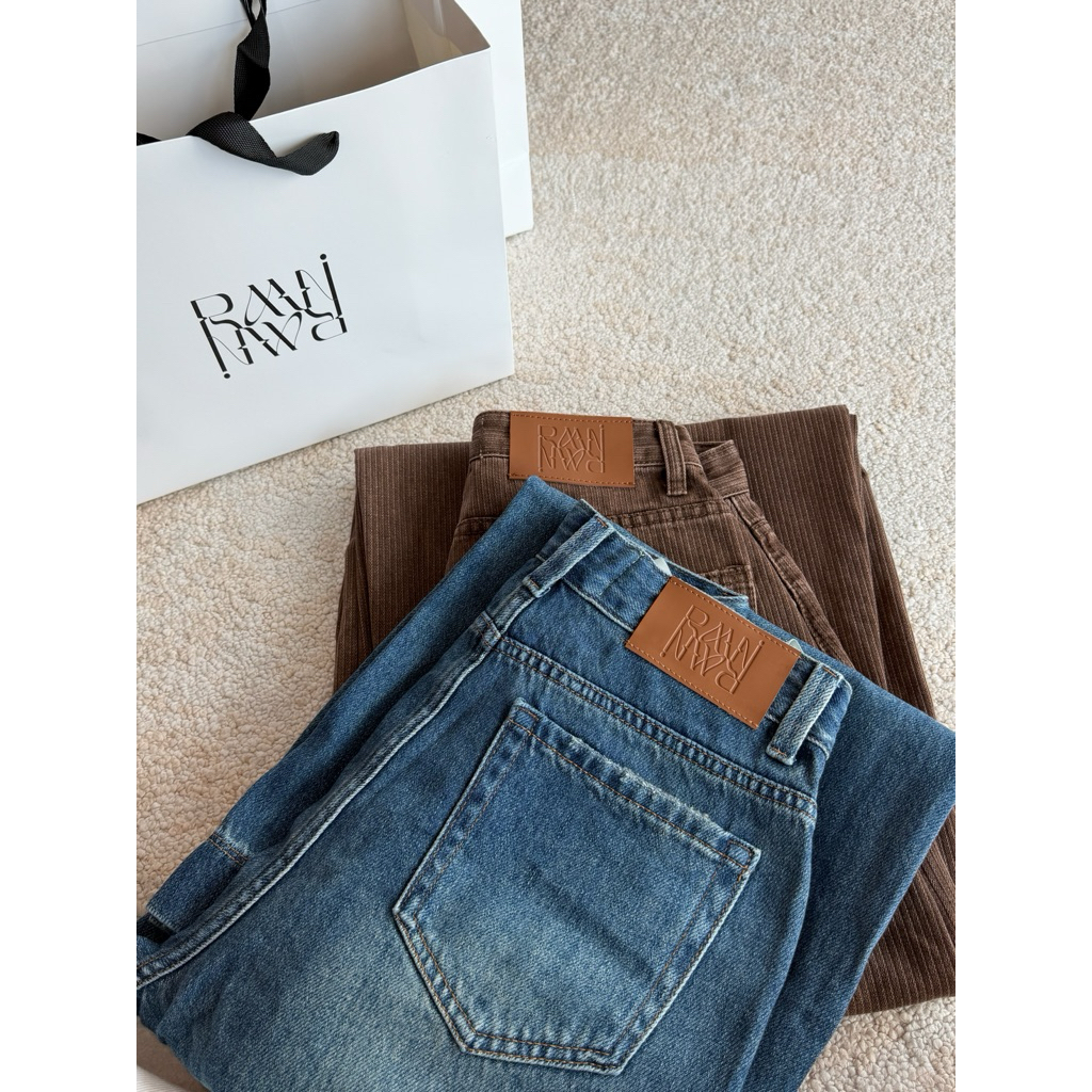 Roomry.n -  Loft jeans กางเกงยีนส์ทรงกระบอกใหญ่ รูปที่ 8