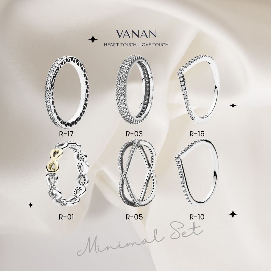 [โละทุน] Vanan แหวนเงินแท้ 925 ดีไซน์ Unique เรียบเท่ มีสไตล์ (ใส่ได้ทุกโอกาส) ราคา ถูกที่สุด ดีลบีเคเค แกลเลอรีภาพที่ 2