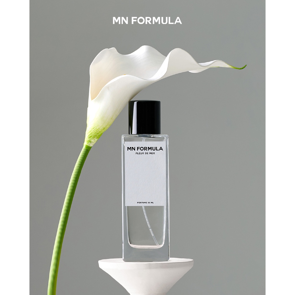 MN FORMULA Perfume ขนาด 50 ml น้ำหอม Fleur de mer กลิ่นดอกไม้ขาวริมทะเลยุโรป