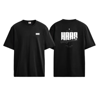 haas เสื้อยืด Unisex ทรง OVERSIZE เสื้อโอเวอร์ไซส์ สกรีน haas Originais รหัส SBSK2752