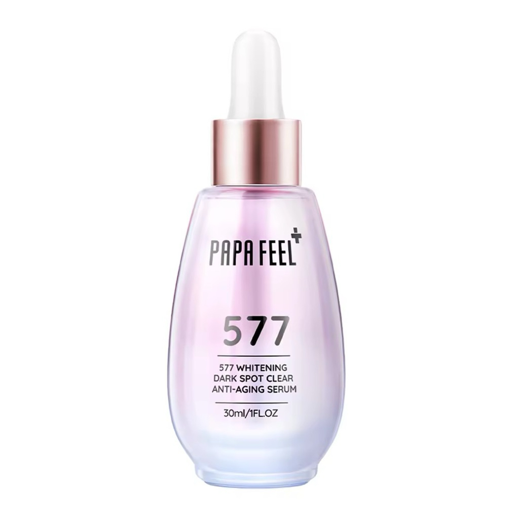 PAPA FEEL เซรั่ม577 ลดเลือนจุดด่างดำ รอยสิว 30ml | ฝ้า กระ | Dark Spot Bright Whitening Serum