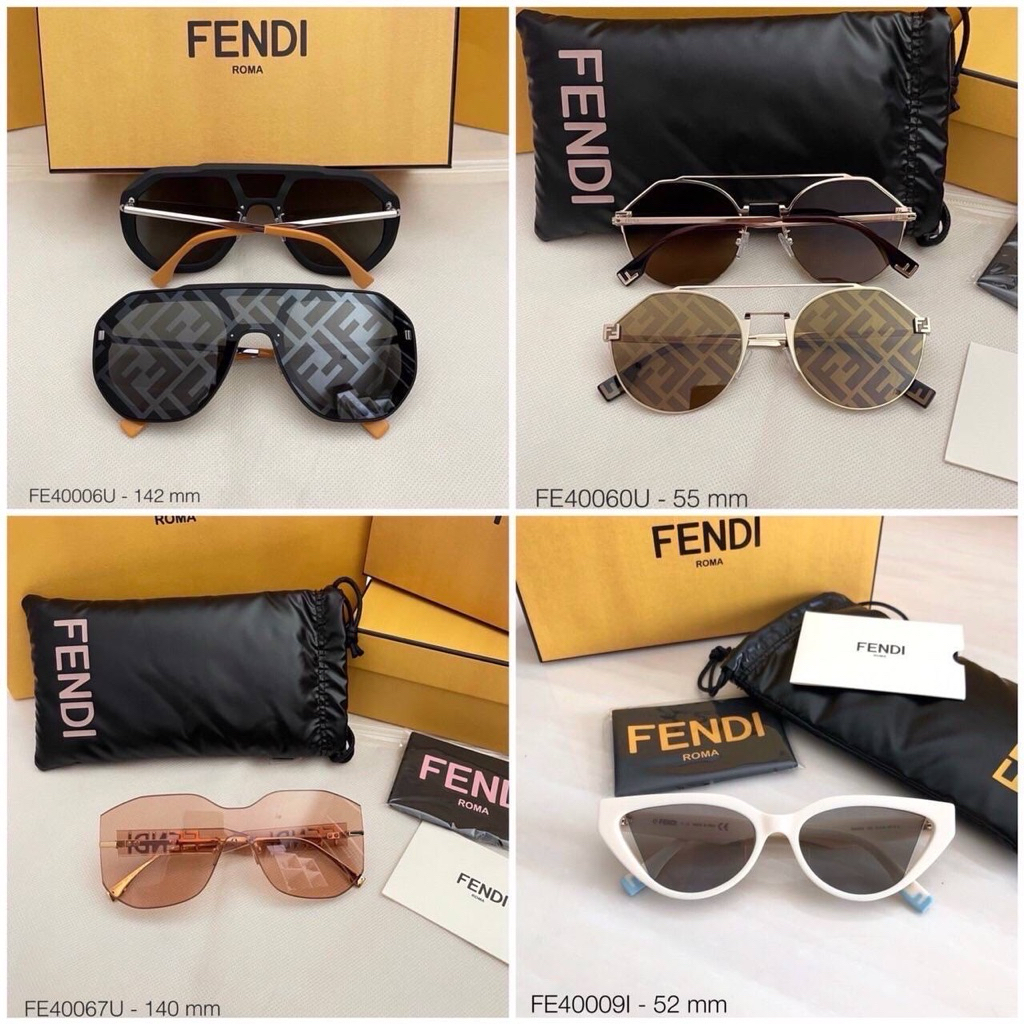 Fendi sunglasses แว่นกันแดดแท้100%