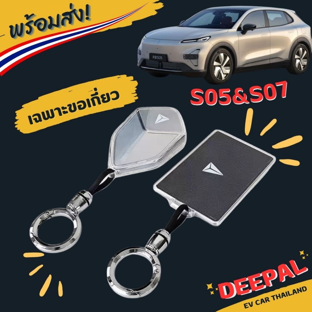(พร้อมส่งเลยทันที🇹🇭) เคสกุญแจซิลิโคนใส Changan/Deepal S07,S05,L07