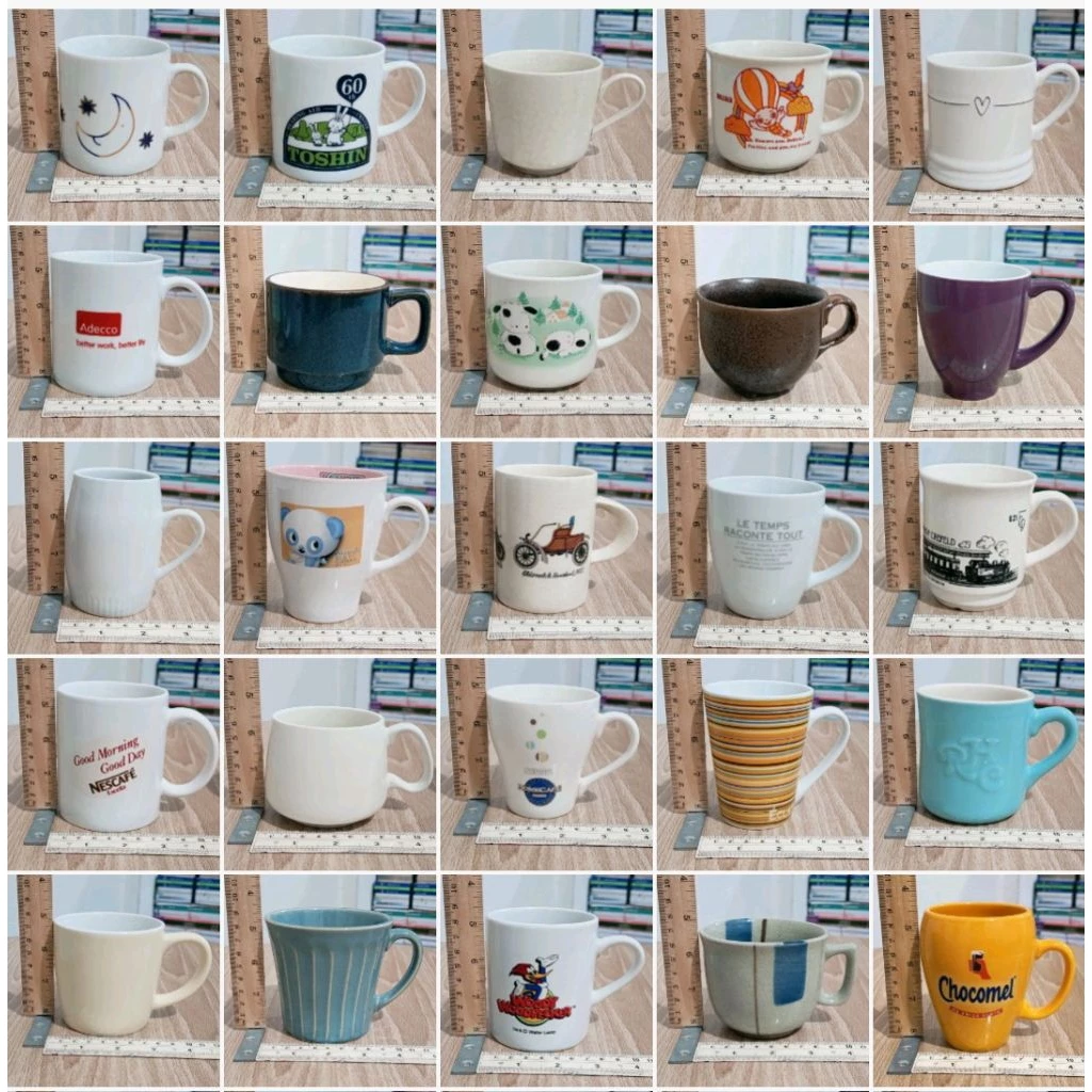 แก้วมัค แก้วกาแฟ จากญี่ปุ่น เนื้อเซรามิค แก้วน้ำ stock 33