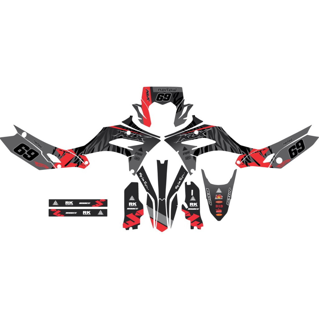 สติ๊กเกอร์KLX230ปี2025-2026