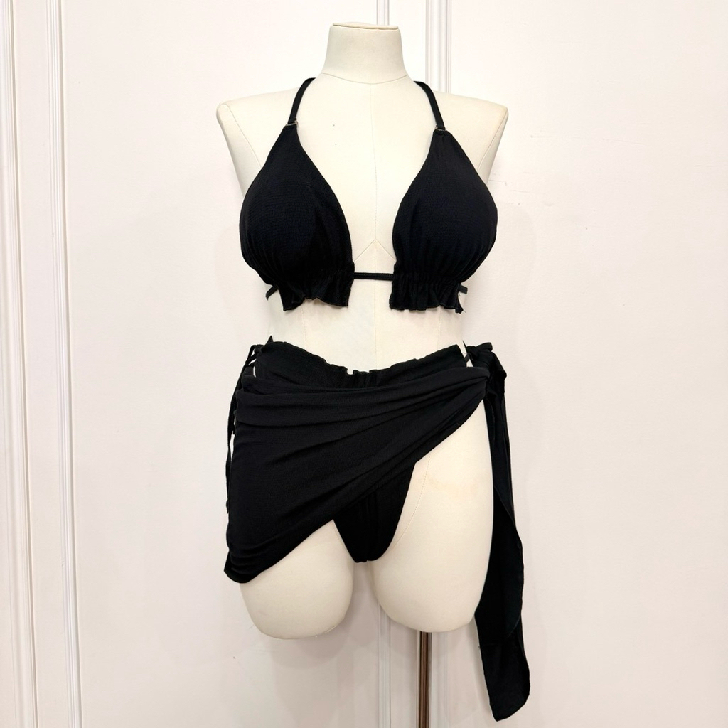 S47 เซตบิกินีบานาน่าโบ๊ท บิกินีสาวอวบ ร้านเหมือนฝัน Muenfun PlusSize