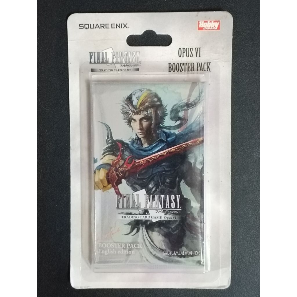 (Sealed Blister Pack) ซองสุ่มการ์ด FINAL FANTASY OPUS VI BOOSTER BLISTER PACK SQUARE ENIX TRADING CARDS