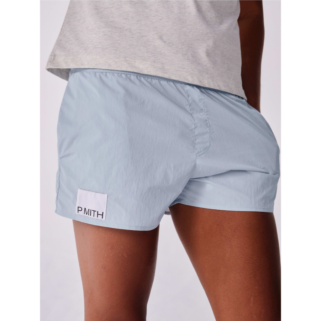 PMITH - Tilo Nylon Boxer  Short - Frost Blue ราคาถูก Shopee Lazada